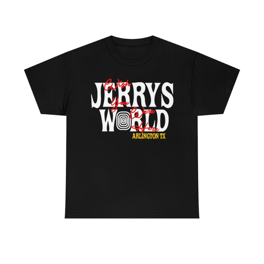 Jerry's World Wish You Were Here T Shirt